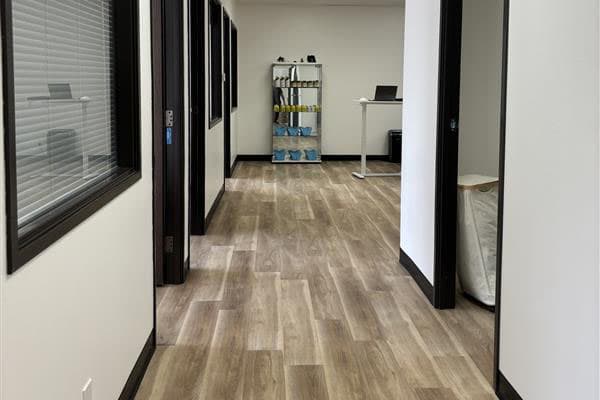 Advanced Pain Medical Group's Culver City, CA, location, as seen in the main hallway